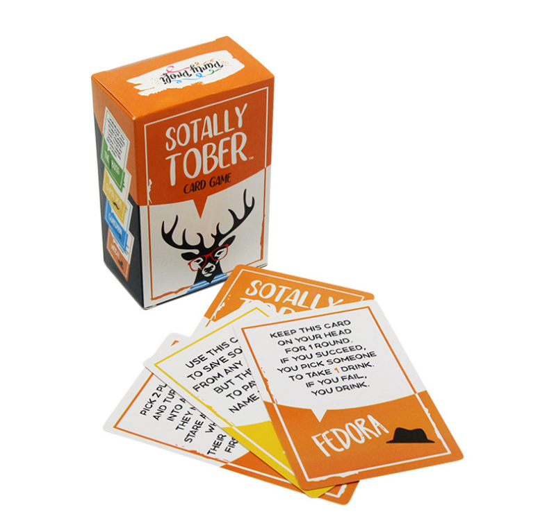 Sotally Tober – Hilarious Adult Drinking Card Game for Parties & Game Nights