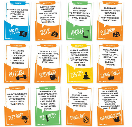 Sotally Tober – Hilarious Adult Drinking Card Game for Parties & Game Nights