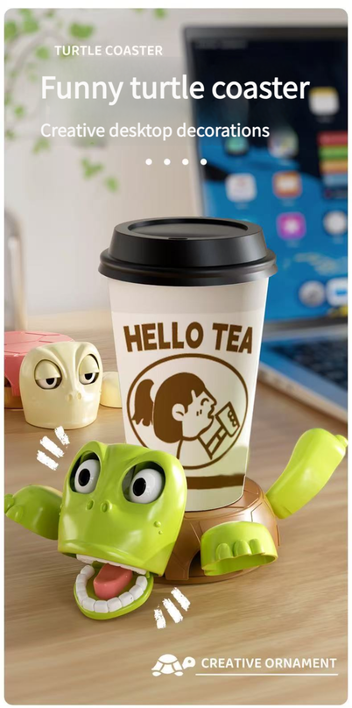Funny Turtle Cup Holder