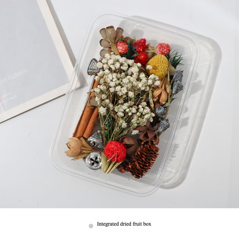 Dried Flowers & Fruit Mix – Natural DIY Candle & Craft Kit