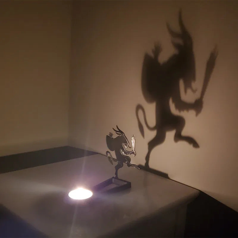 Shadow Candle Stand | Gothic Silhouette Decor