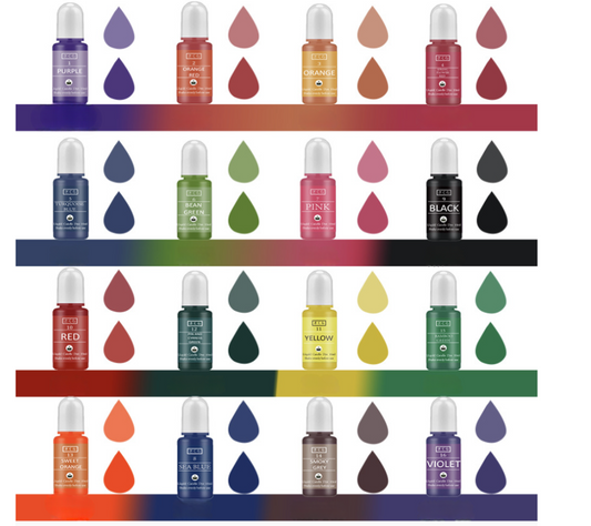 Candle Wax Dye Set (16 Colors) – Vibrant DIY Candle Colorants