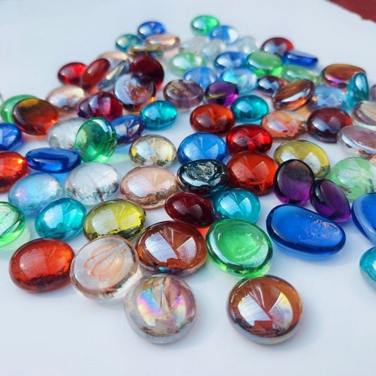 Coloured Decorative Stones (100pcs) – DIY Candle Embedding Gems