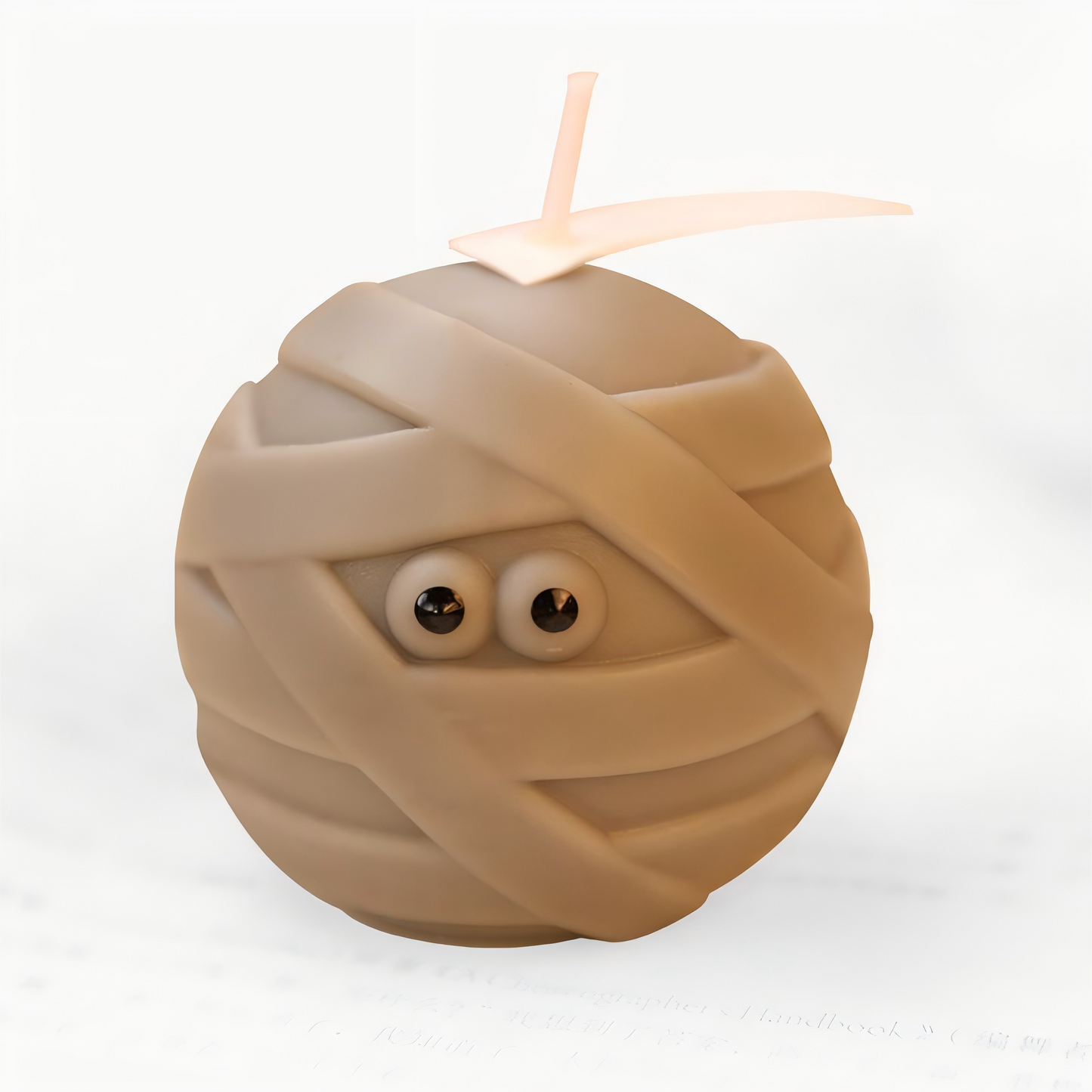 ๐ Halloween Mummy Candle โ Spooky Cute Edition