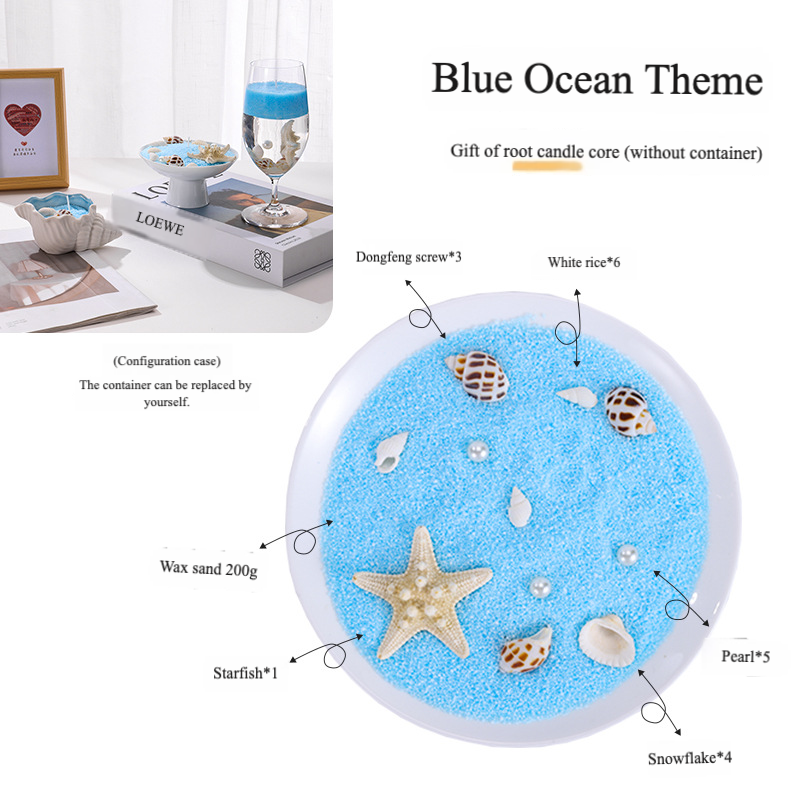 DIY Sand Art Candle Kit – Layered Colors & Scented Creativity