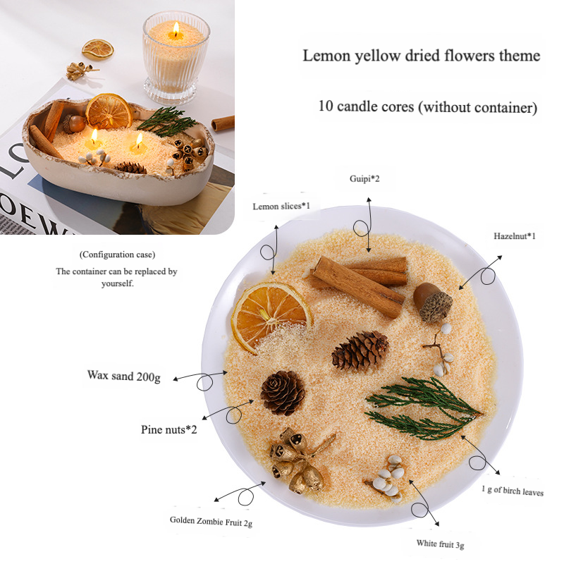 DIY Sand Art Candle Kit – Layered Colors & Scented Creativity