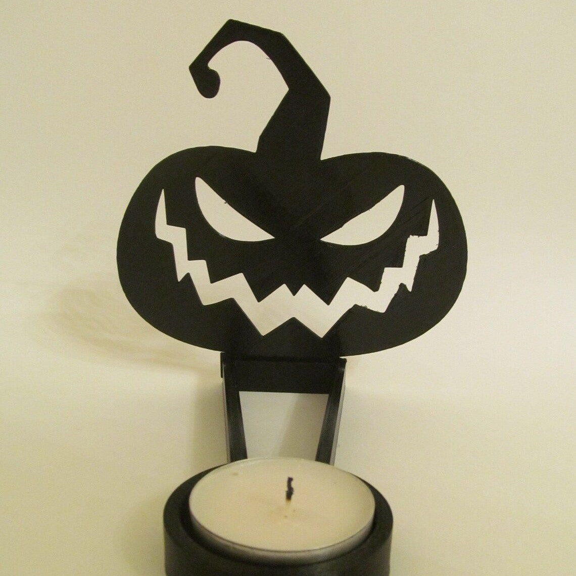 Shadow Candle Stand | Gothic Silhouette Decor