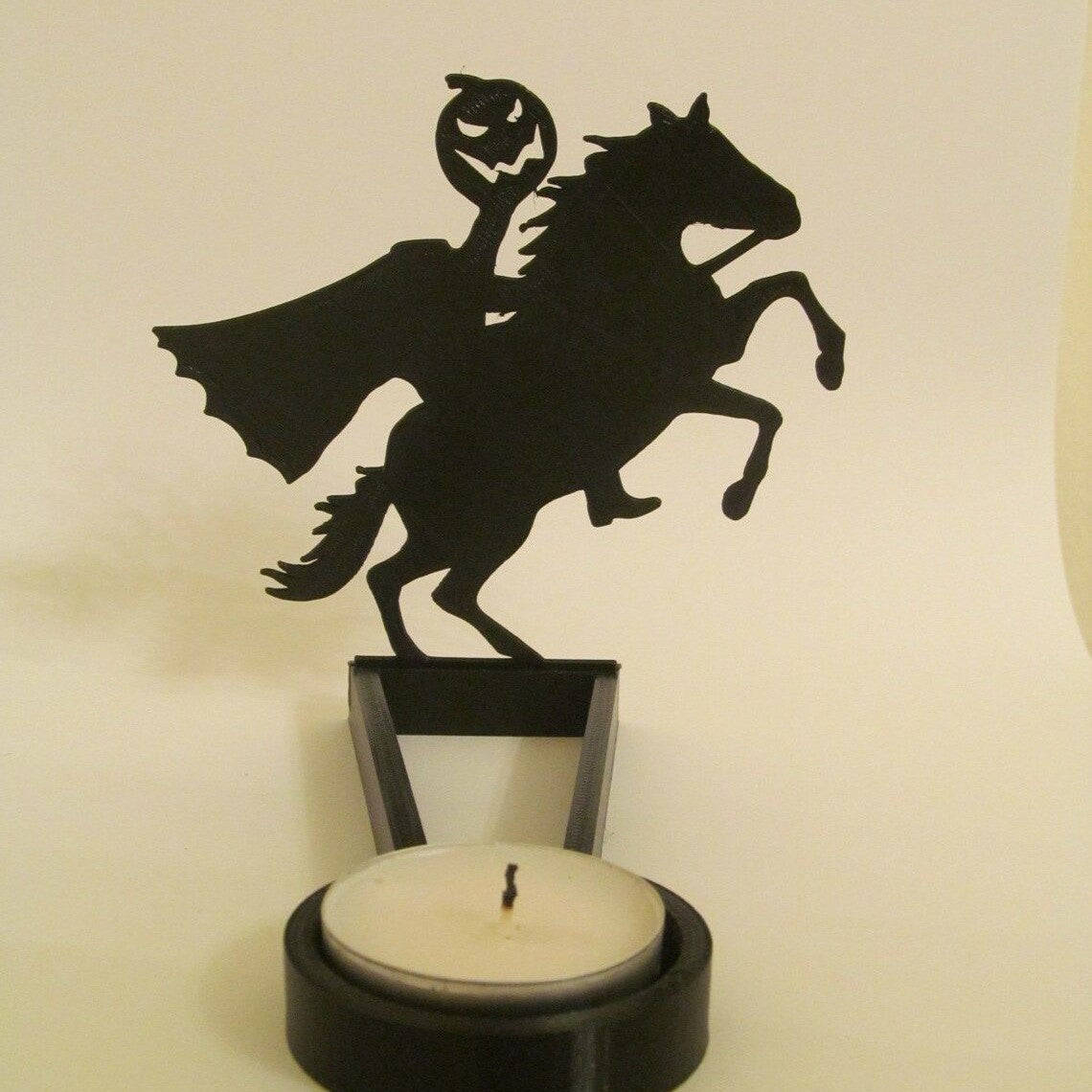 Shadow Candle Stand | Gothic Silhouette Decor