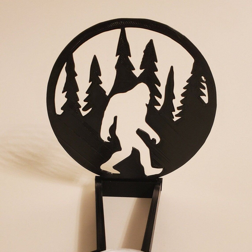 Shadow Candle Stand | Gothic Silhouette Decor