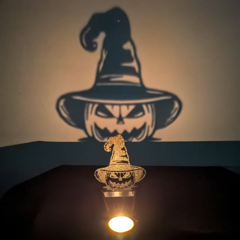 Shadow Candle Stand | Gothic Silhouette Decor