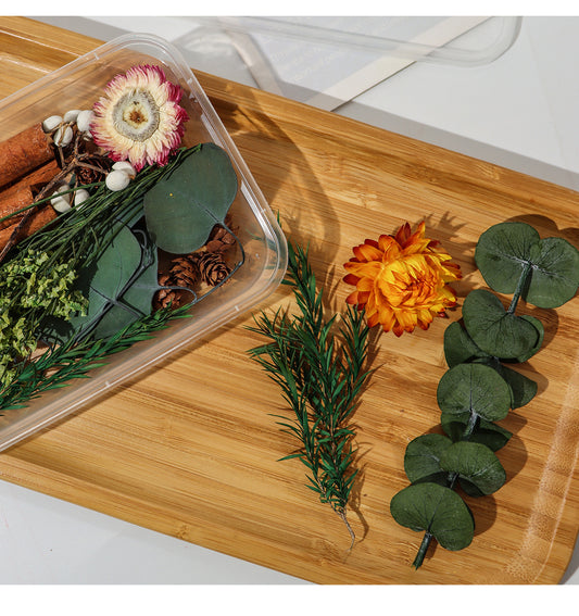 Dried Flowers & Fruit Mix – Natural DIY Candle & Craft Kit