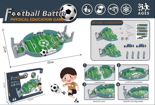 2-Player Table Soccer Game – Fun Interactive Football Match Toy
