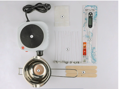 Candle Making Tool Kit – Essential DIY Starter Set for Beginners
