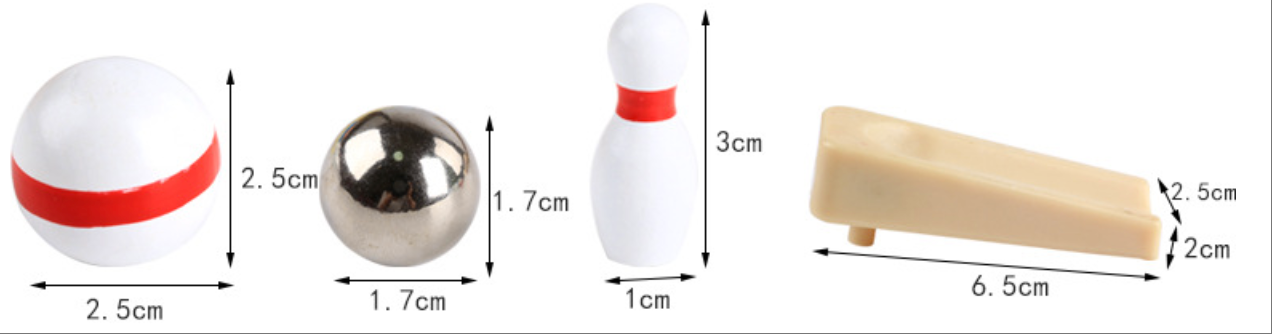 Mini Desktop Bowling Game – Wooden Tabletop Bowling Toy Set for Kids & Family Fun