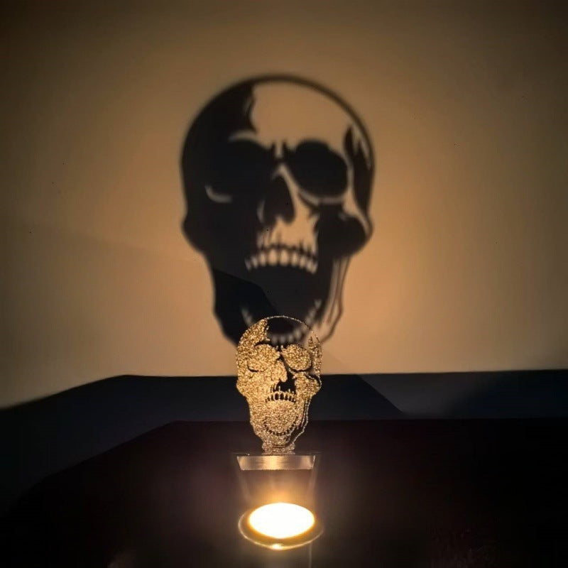 Shadow Candle Stand | Gothic Silhouette Decor