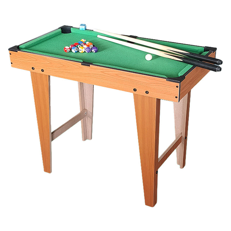 Mini Billiards Table for Kids – Foldable Wooden Pool Table Toy Set with Cues & Balls